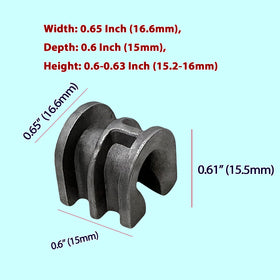 LiteTour eyelet sleeve demonstrates rust resistance for outdoor use.