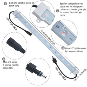 Litever aluminum-body housing enhances heat dissipation for longevity.