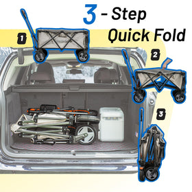 LiTHELi electric wagon cart safety features like soft start and collision guard.