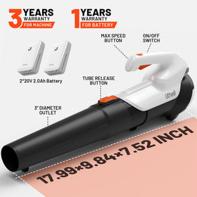 LiTHELi lightweight design reduces fatigue during longer cleanup sessions