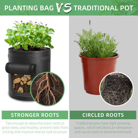 LITLANDSTAR deep-root growth bags that promote robust roots
