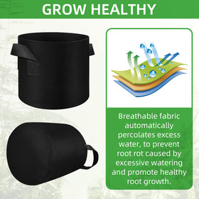 LITLANDSTAR non-woven fabric promotes growth with drainage to prevent overwatering