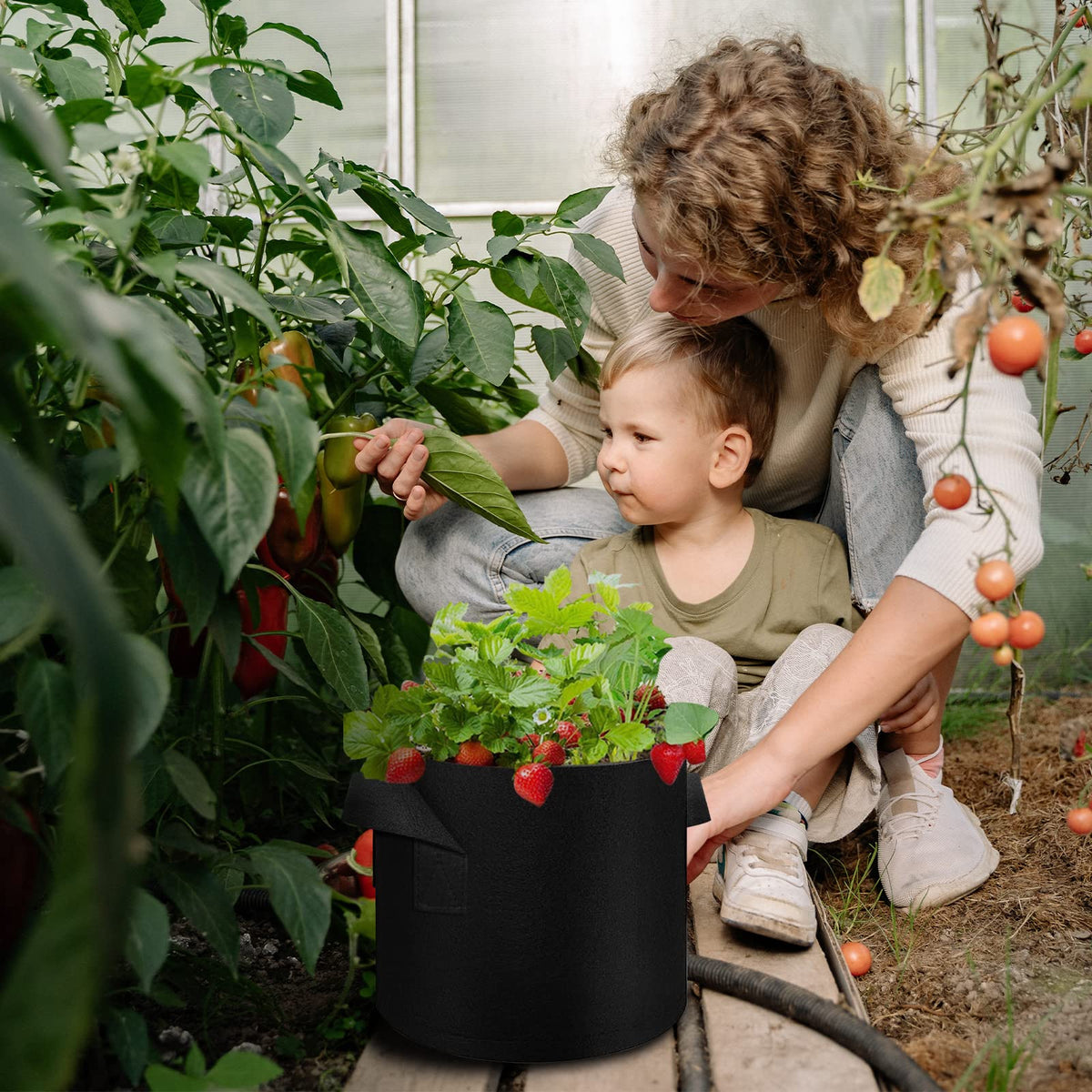 LITLANDSTAR versatile grow bag for balcony gardens and homes