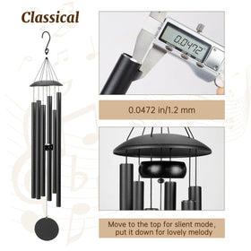 Litray 38in wind chimes as a thoughtful garden gift