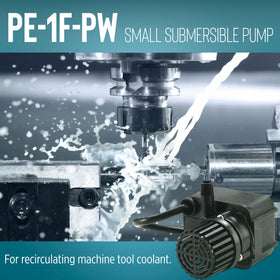 Little Giant PE-1F-PW corrosion-resistant housing for outdoor water features.