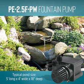 Little Giant PE-2.5F-PW with a 15-foot cord for flexible placement.
