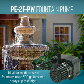 Compact epoxy-filled housing of the PE-2F-PW for durable, corrosion-resistant use.