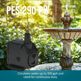 PES-290-PW 6 ft power cord ready for flexible installation