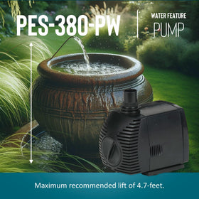 PES-380-PW 1/2 inch discharge with adapters for versatile setup