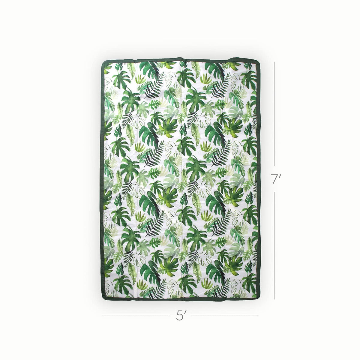 Little Unicorn blanket water-resistant fabric protects against damp sand and moisture