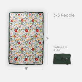 Little Unicorn water-resistant fabric close-up showing easy wipe cleaning after outings