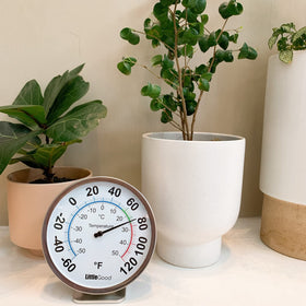 LittleGood workshop or garage setup tracks indoor temperature for projects