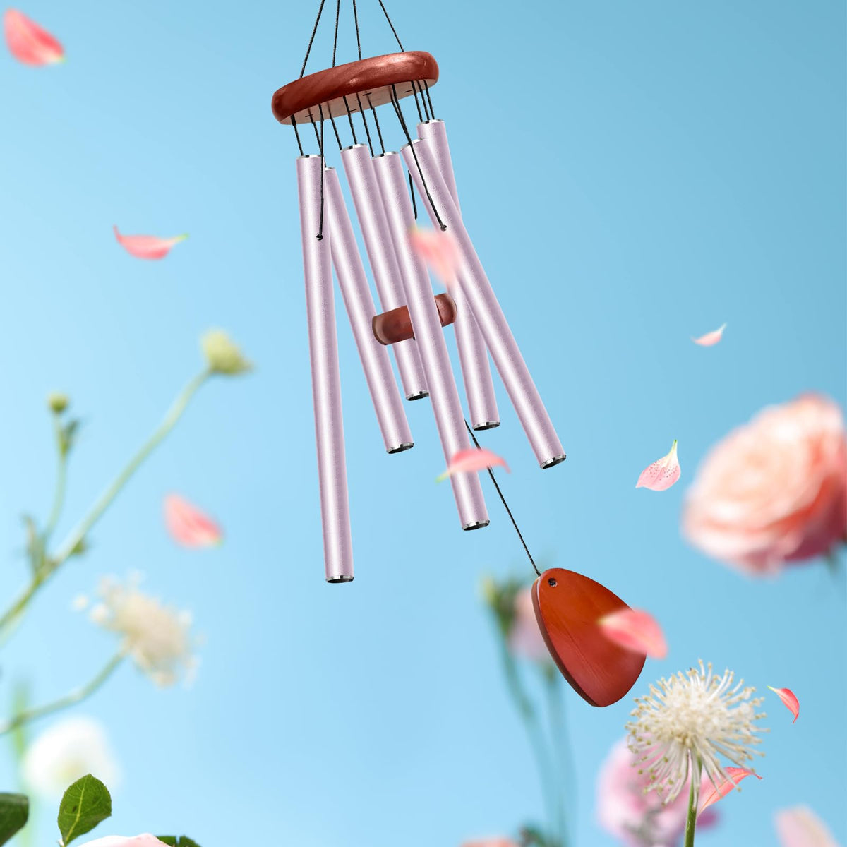 Litu wind chimes make a thoughtful gift for Mother's Day or housewarmings.