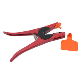 LIUCOGXI ear tag plier close-up with comfortable grip