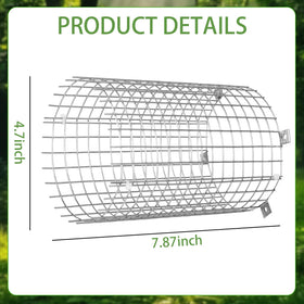 LiuLiXia stainless steel predator guard for birdhouses with rust resistance.