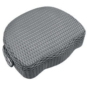 LIUYALO hot tub booster seat with weighted core for submerged stability