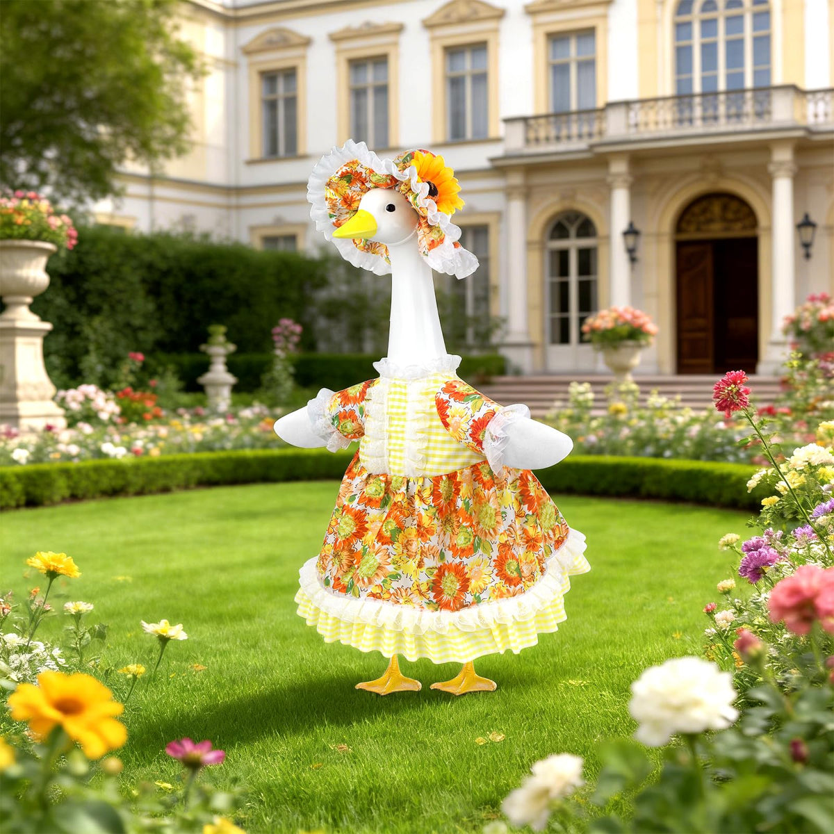 Lixintray goose outfit used as a charming photo prop for spring and summer