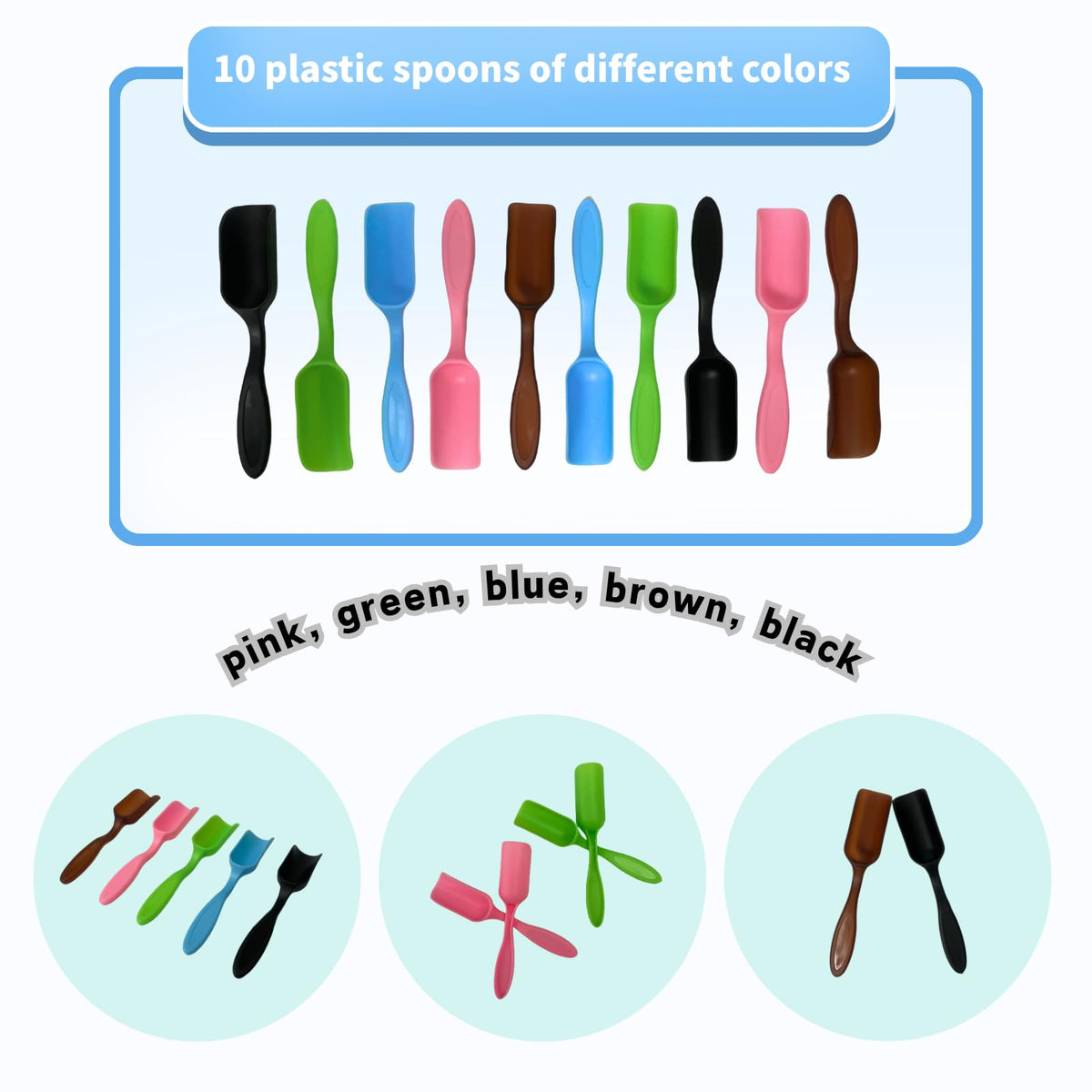 Liyee green mini gardening spoon for delicate pot digging