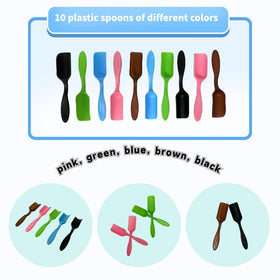 Liyee green mini gardening spoon for delicate pot digging