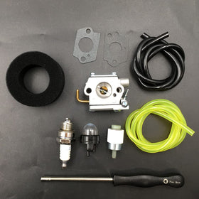 LIZAPUS tested and new carburetor kit indicating reliable performance readiness.