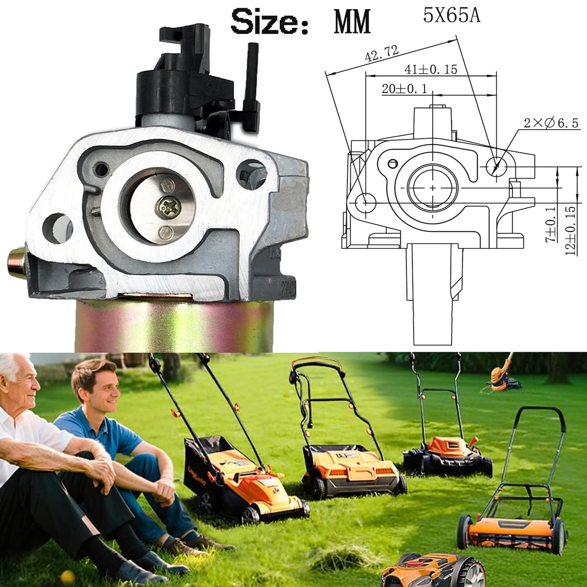 Durable materials and precision build support enduring mower performance