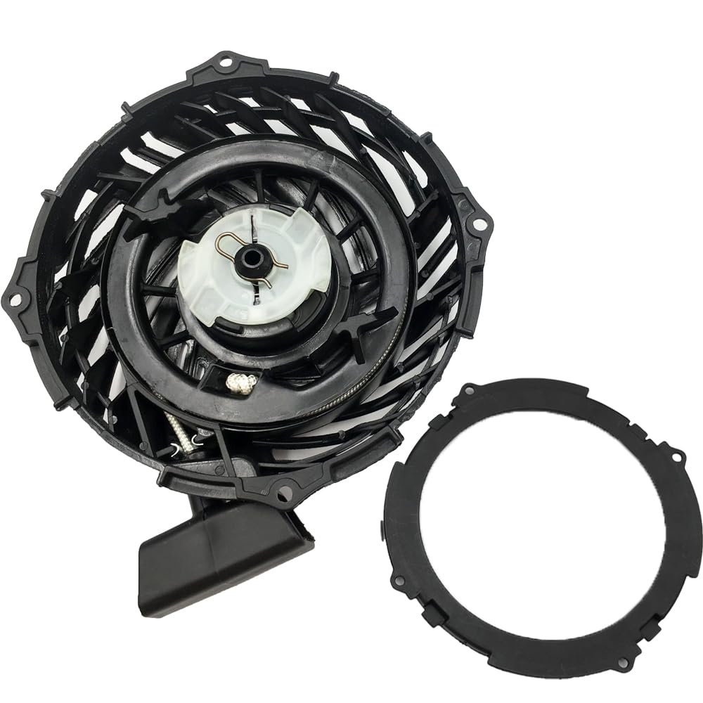 LIZAPUS recoil starter assembly shows robust construction.