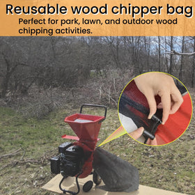 Lizeisadi bag showing open adjustable design for secure chipper fit.