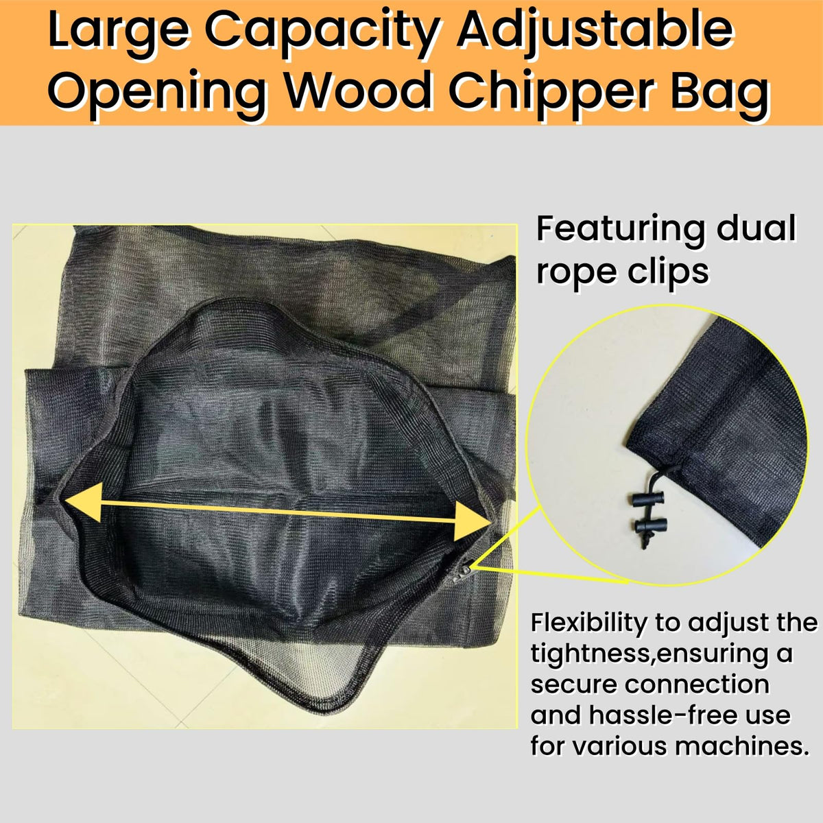 Lizeisadi bag made of reusable nylon for durability and eco-friendliness.
