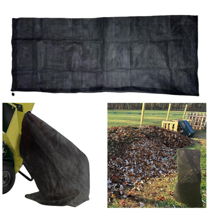 Lizeisadi universal 24x54 wood chipper bag ready for yard cleanup with ample capacity.