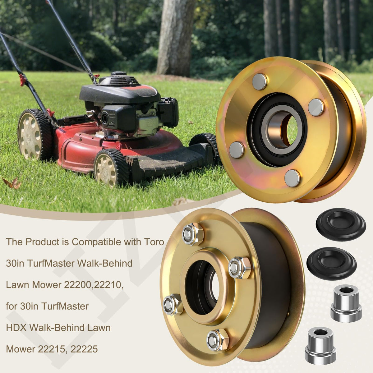 LIZEWEI 125-2532 pulley kit compatibility highlights model coverage