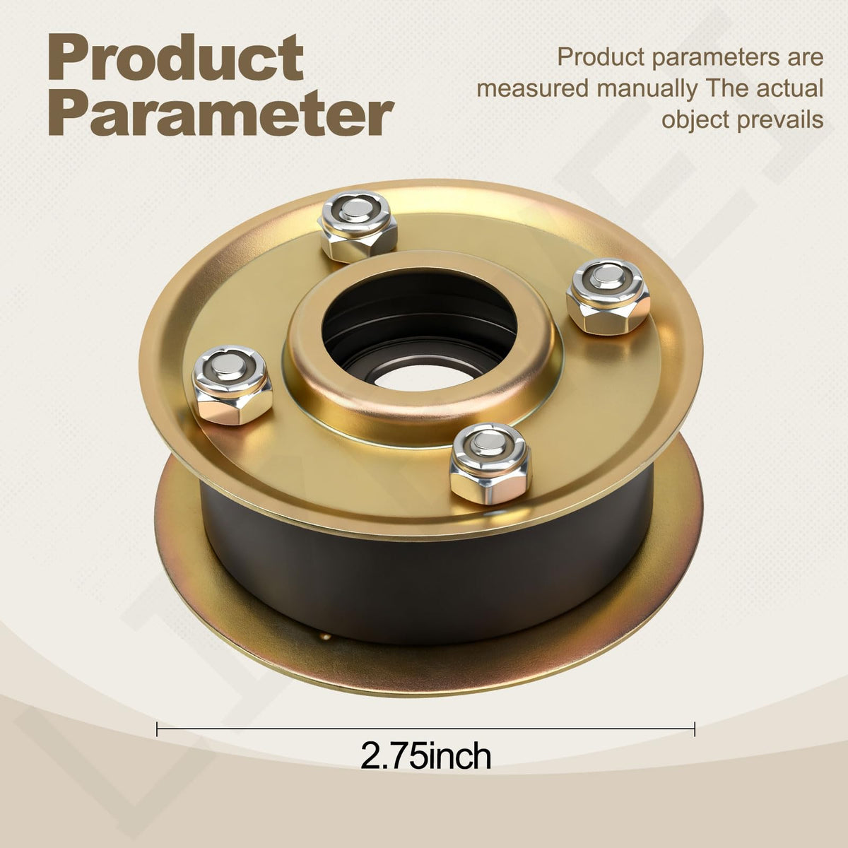 LIZEWEI 131-4529 pulley closeup shows robust finish for durable use