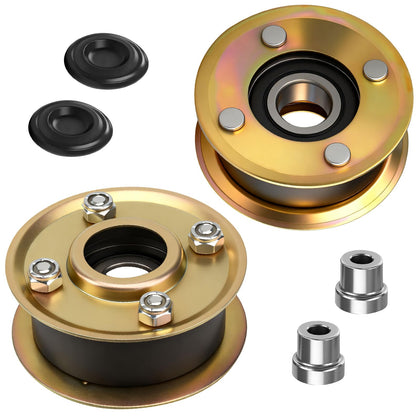 LIZEWEI 2-set 131-4529 pulleys for Toro 30in Time Master, kit-ready installation