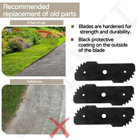 LIZEWEI blades compatible with Black Decker LE750 for easy edging