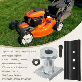 LIZEWEI Blade Driver Assembly Kit compatible with Exmark S-Series and related commercial mowers.