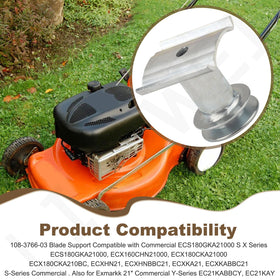 LIZEWEI Blade Driver Assembly Kit in use on a mower for maintenance reference.