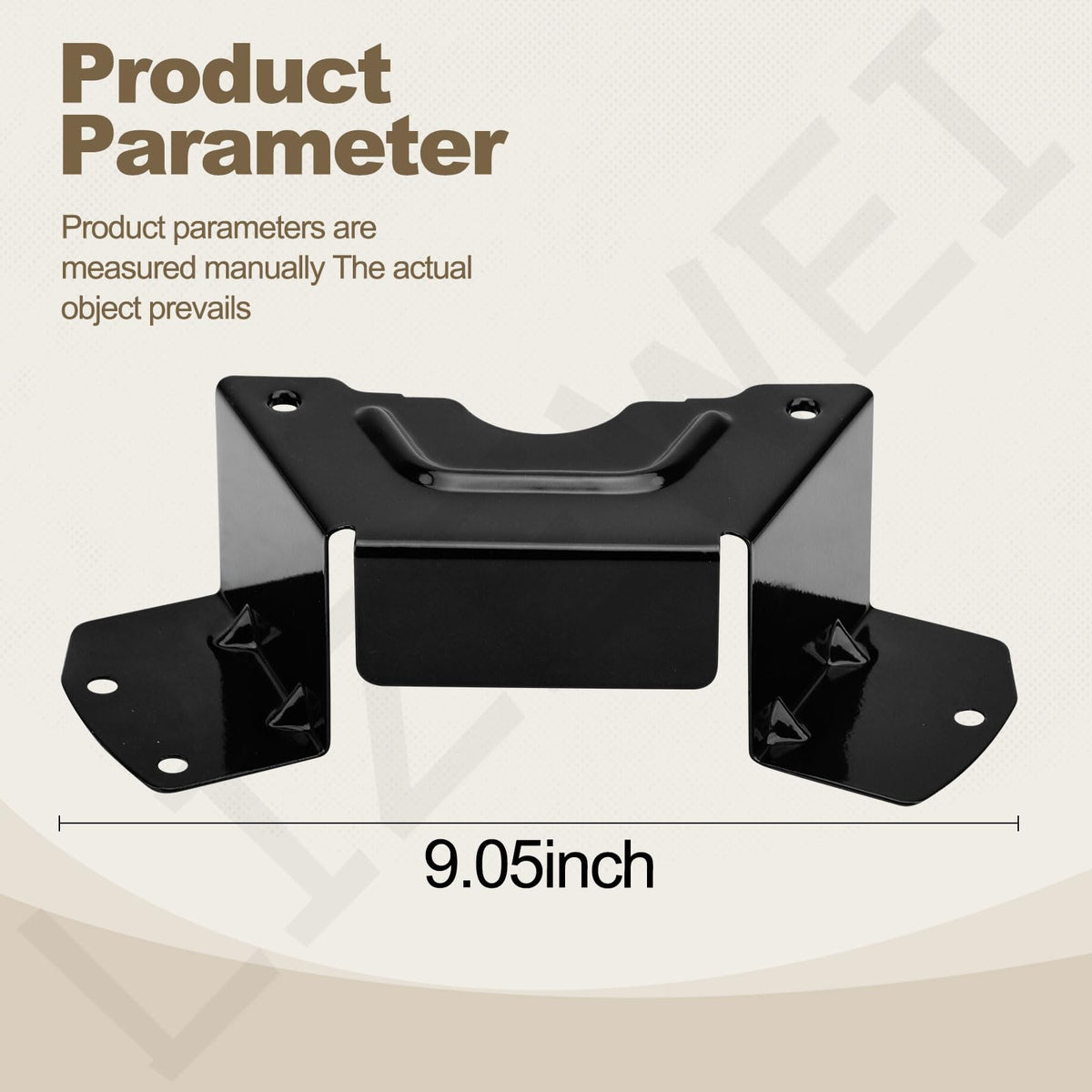 LIZEWEI deck belt cover in black, model 783-08510A-0637, quick install