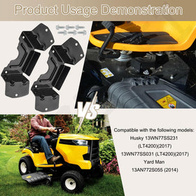 LIZEWEI two-pack deck belt covers, convenient spare parts for maintenance