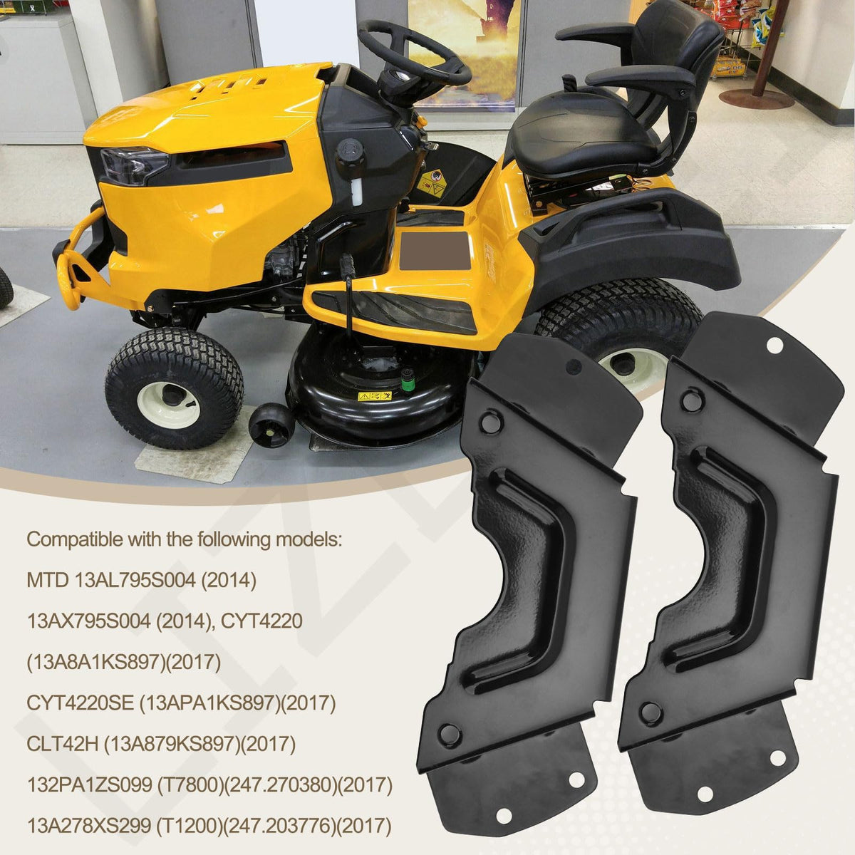 LIZEWEI deck belt cover set, compatible with TB1942 and TB42 series