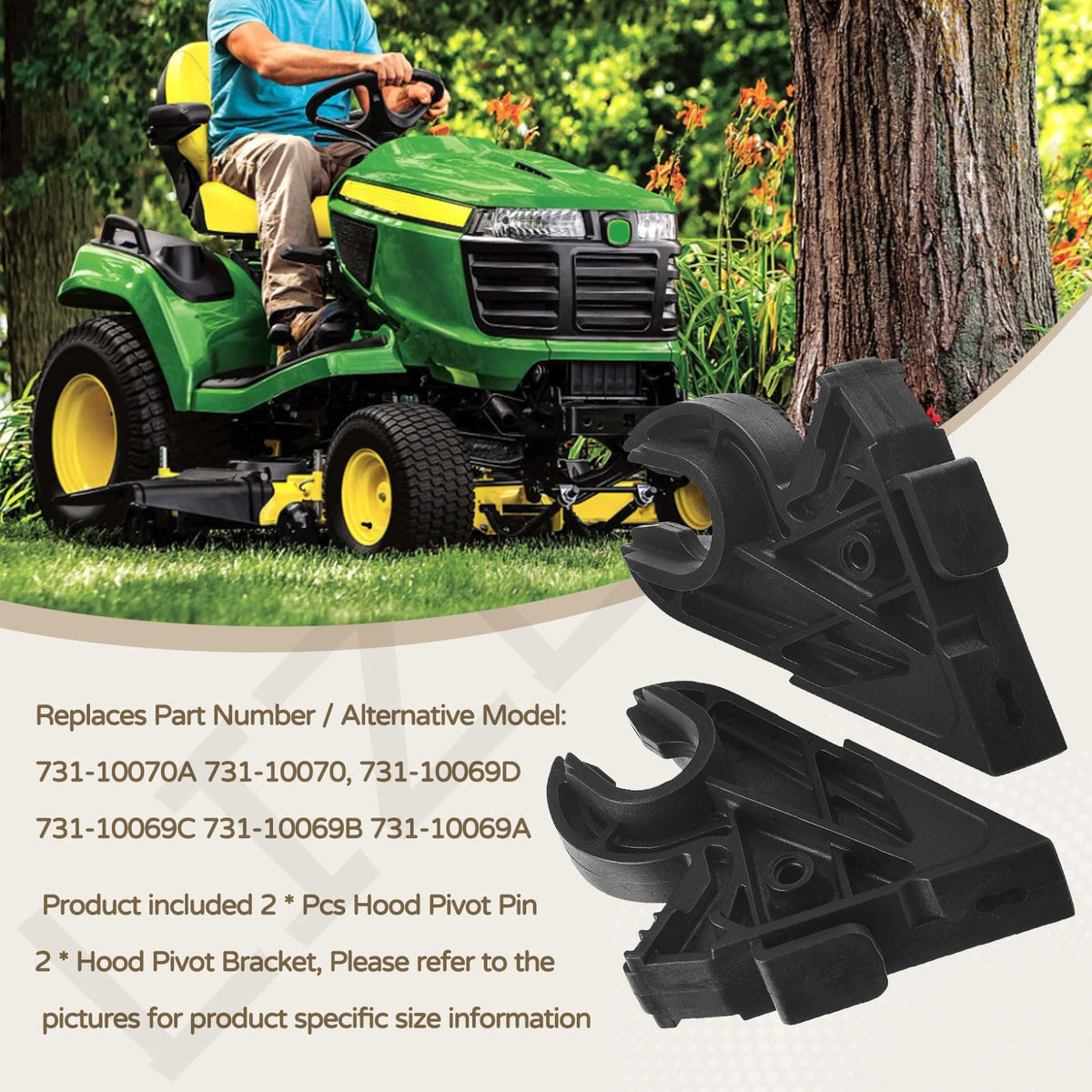 LIZEWEI durable metal construction resists wear during yard tasks