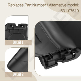 LIZEWEI easy-install discharge chute supports quick replacement with minimal tools.