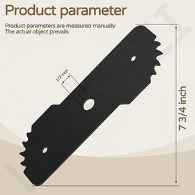 LIZEWEI edger blade made from hardened steel for durability