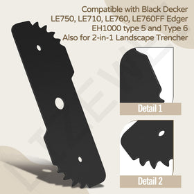 LIZEWEI high-temperature quenched edger blades resist wear