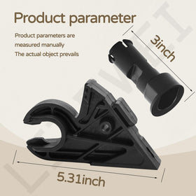 LIZEWEI hood pivot bracket set demonstrates quick connection and secure alignment