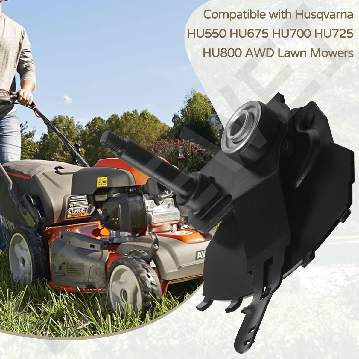 Durable materials shown in LIZEWEI right-hand wheel adjuster close-up.