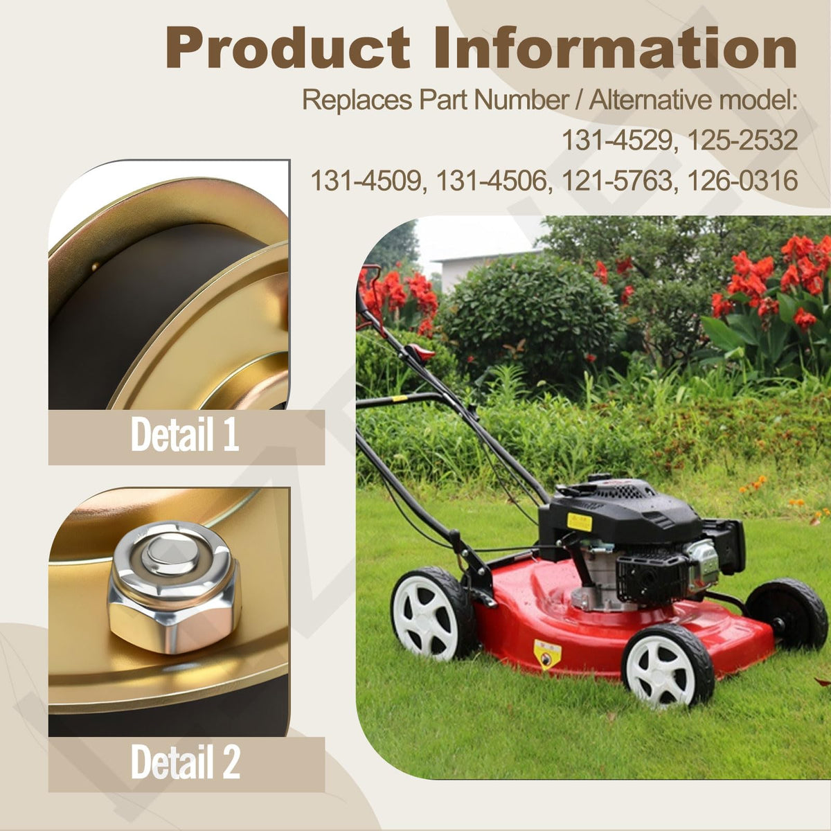 LIZEWEI pulley kit assembly for Toro Time Master demonstrates easy fit