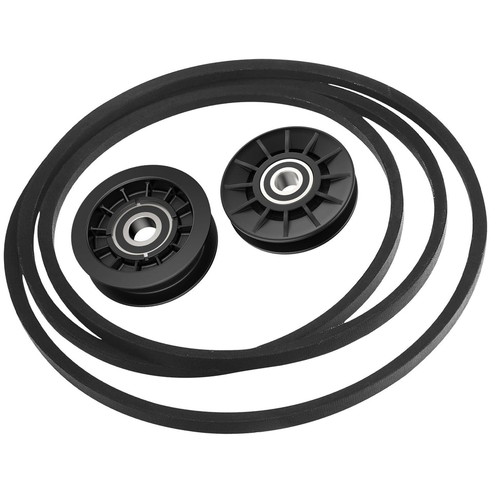 LIZEWEI transmission drive belt pulley kit front view improving belt alignment