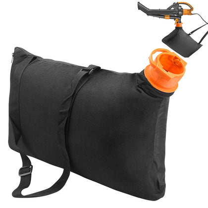 LIZEWEI Trivac leaf bag with bottom zipper for easy debris dumping.