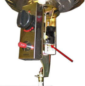 LJJDSLYU gas heater dump switch prevents tip-over and enhances safety