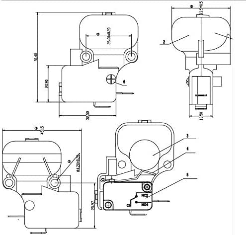 LJJDSLYU heavy-duty plastic anti-tilt device resists weather