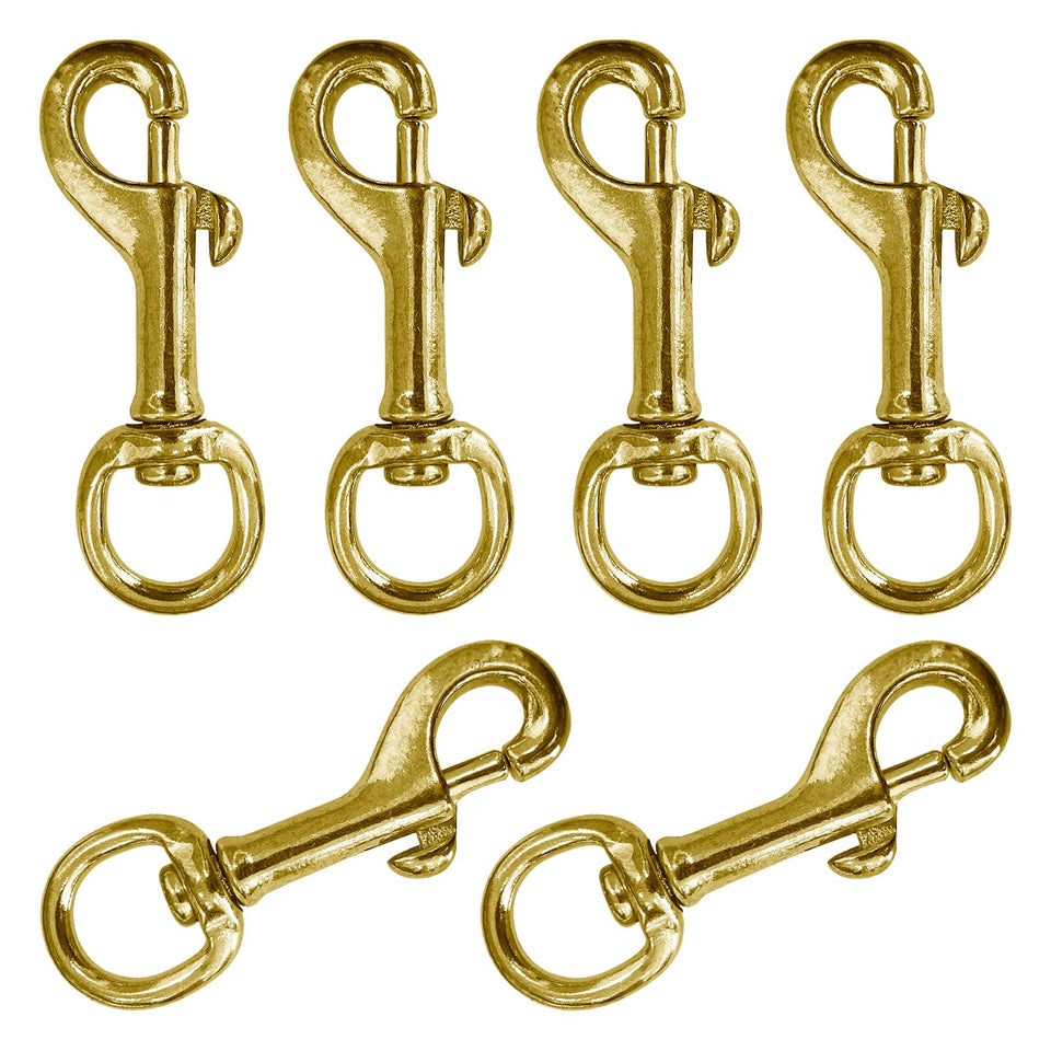 LJZP 8-piece brass flag clips, sturdy and rust-resistant for long-lasting flag setup